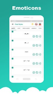 Стили чата - Шрифт для WhatsApp - Крутой и стильный! снимок экрана
