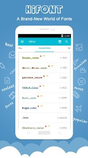 HiFont (лучшие шрифты) Скриншот