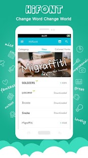 HiFont (лучшие шрифты) Скриншот
