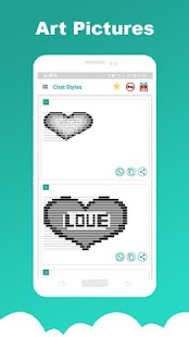 Стили чата - Шрифт для WhatsApp - Крутой и стильный! снимок экрана