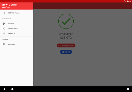 Поддержка USB OTG Checker? снимок экрана