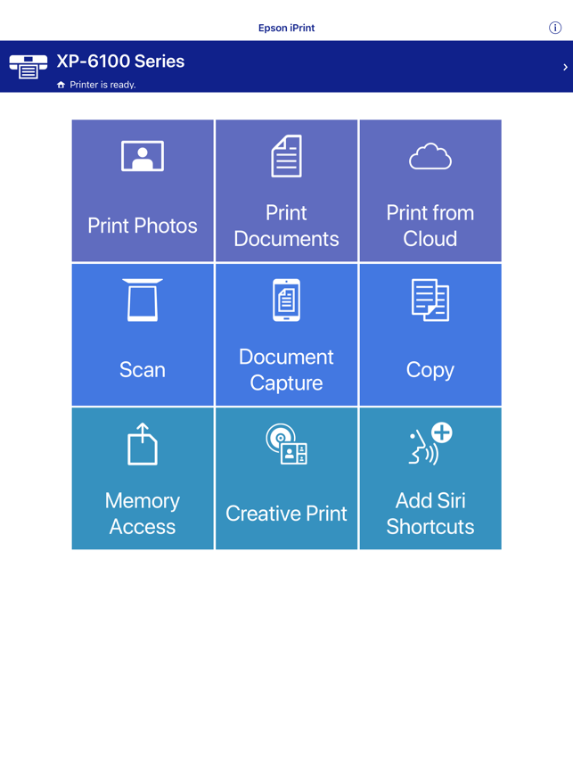 ‎Epson iPrint Скриншот